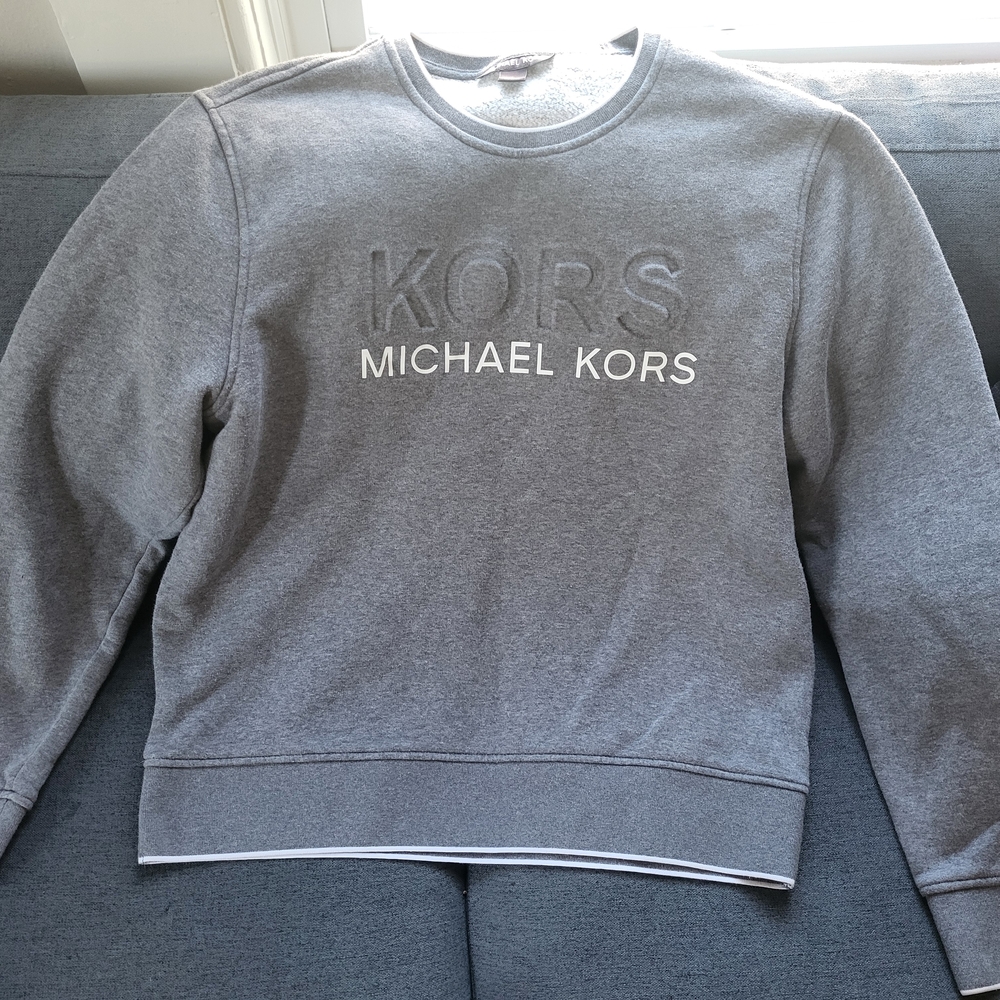 Michael Kors Charcoal Crewneck Sweater